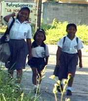 Walking to school