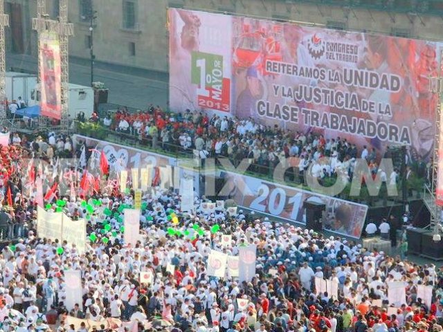 Mexico City's 2013 Labor Day Rally