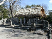 Ruin at San Gervasio on Cozumel Island