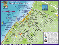 Cozumel Map - Side 2 (San Miguel part)