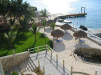 Beach and Pool Area