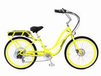 Yellow Pedego Cruiser Electric Bike