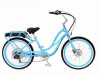 Light Blue Pedego Cruiser Electric Bike
