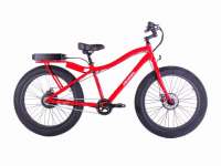 Red Trail Tracker Pedego Cruiser Electric Bike