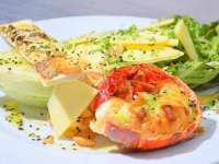 Lobster & Ceasar Salad - So REFRESHINGLY LIGHT!