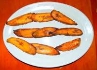 Try the Fried Plantains - They Are Yummy!