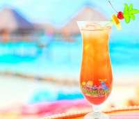 A Refreshing Cocktail and Ocean Views - HEAVEN!