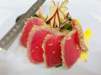 Start Off Your Meal With Our Tuna Sashimi - YUM!