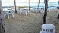 Available Beach Seating for Waterfront Dining!