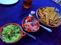 Start Off Your Meal with Guacamole, Pico & Chips!