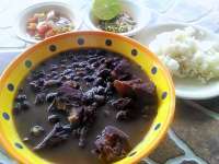 Sopa de Frijol Negro - GREAT Black Bean Soup Here!