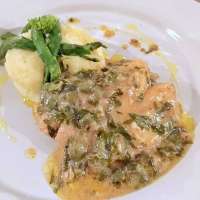 Lionfish with Lemon Caper Butter Sauce - YUMMY!