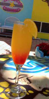 On Vacation - Start Your Meal With A Mimosa!