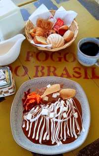 Start off you day with breakfast at Fogo do Brasil