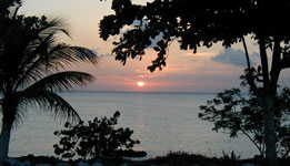 The sunsets are better at Palmar!